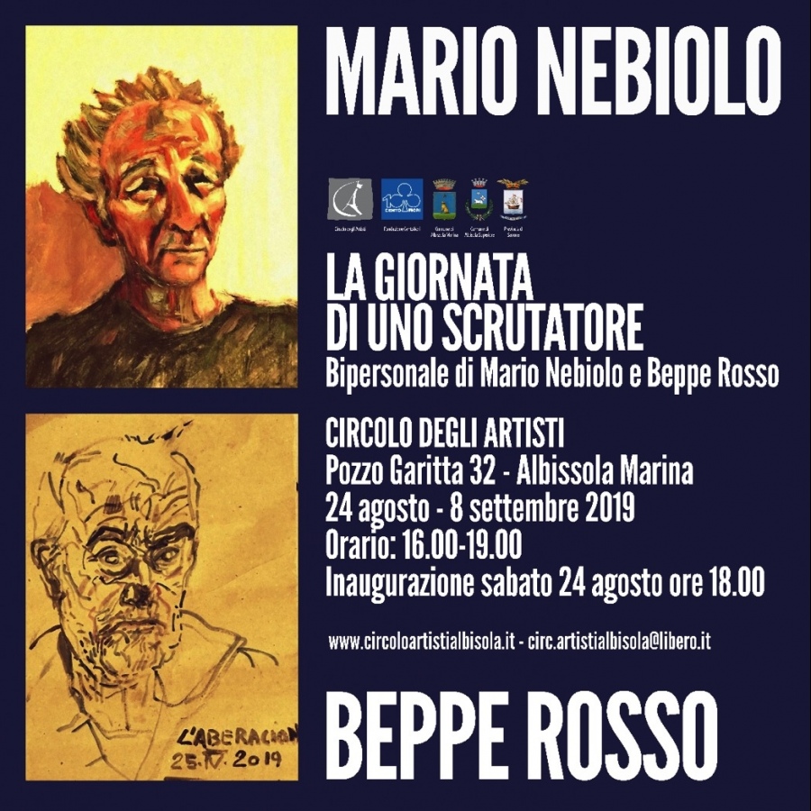 La bipersonale di Mario Nebiolo e Beppe Rosso. Al Circolo degli Artisti Pozzo Garitta